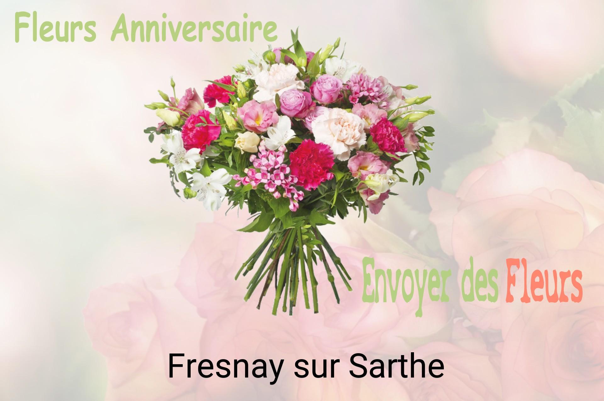 Bouquet de fleurs d’anniversaire livré à Fresnay-sur-Sarthe